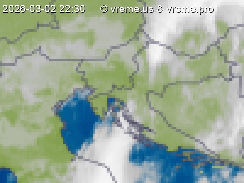 Oblačnost Slovenija