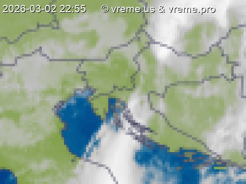 Oblačnost Slovenija