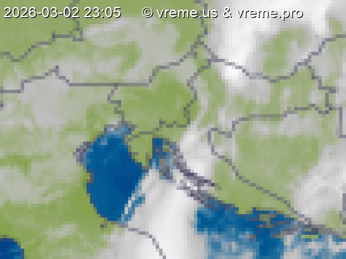 Oblačnost Slovenija