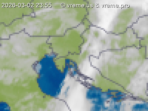 Oblačnost Slovenija