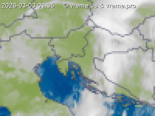 Oblačnost Slovenija