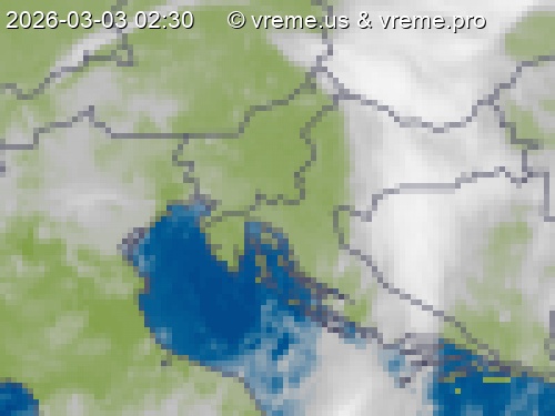 Oblačnost Slovenija