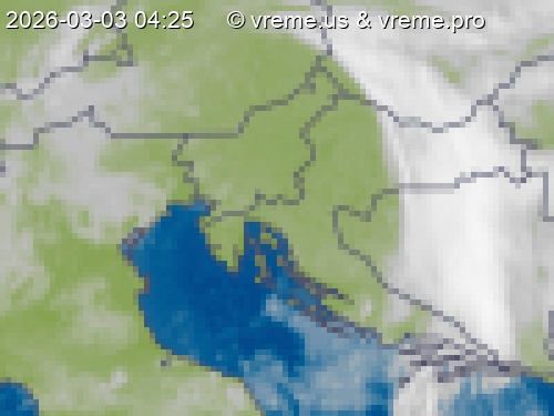 Oblačnost Slovenija