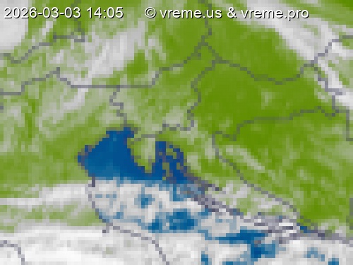 Oblačnost Slovenija