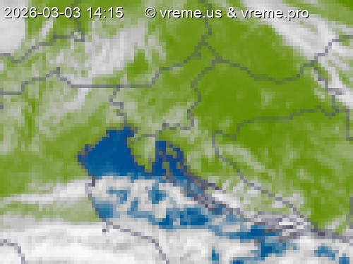 Oblačnost Slovenija