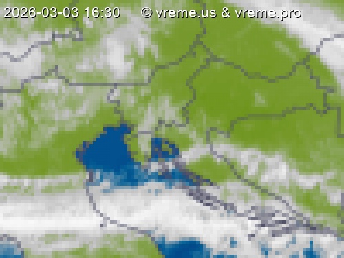 Oblačnost Slovenija