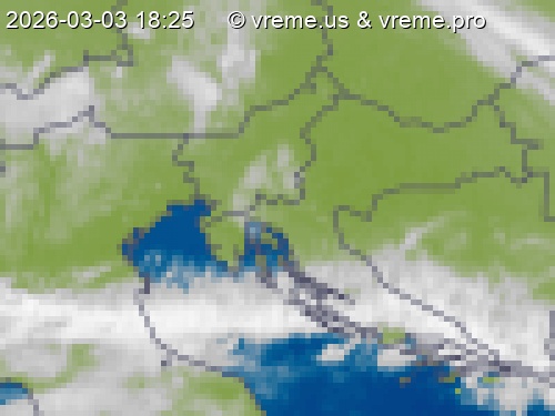 Oblačnost Slovenija