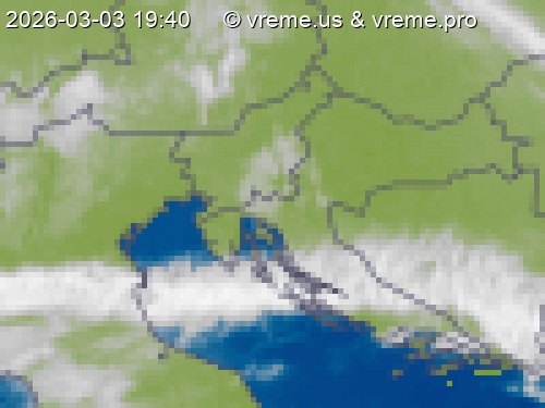 Oblačnost Slovenija