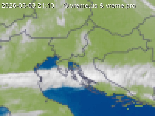 Oblačnost Slovenija