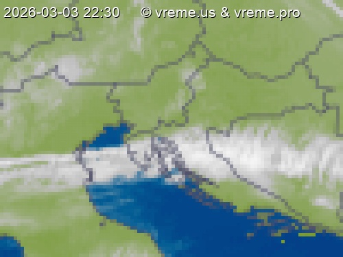 Oblačnost Slovenija