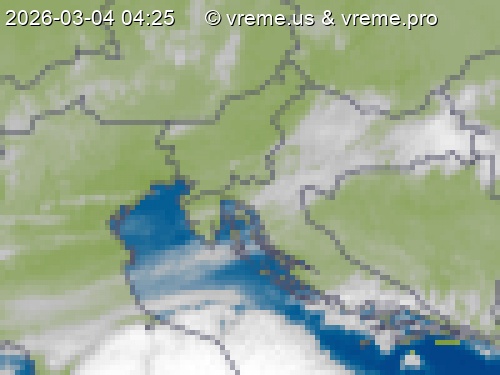 Oblačnost Slovenija