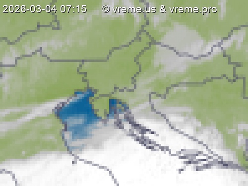 Oblačnost Slovenija
