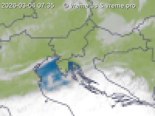Oblačnost Slovenija