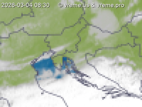 Oblačnost Slovenija