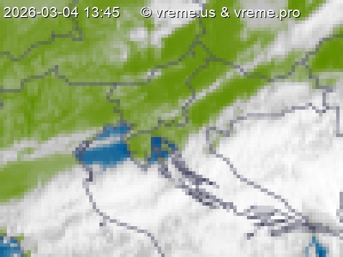 Oblačnost Slovenija