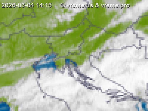 Oblačnost Slovenija