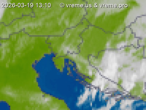 Oblačnost Slovenija