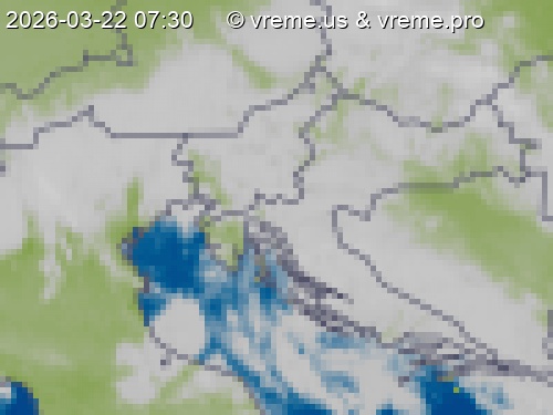 Oblačnost Slovenija