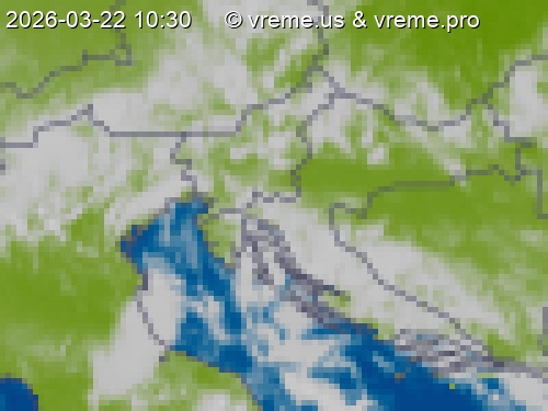 Oblačnost Slovenija