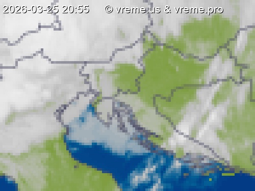 Oblačnost Slovenija