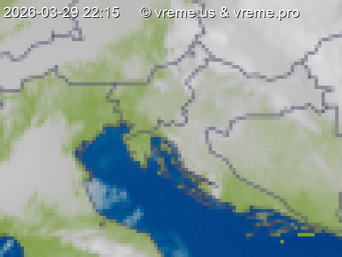 Oblačnost Slovenija
