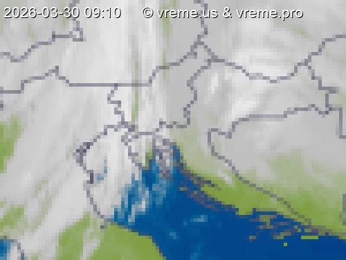 Oblačnost Slovenija