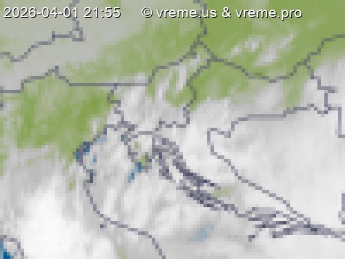 Oblačnost Slovenija