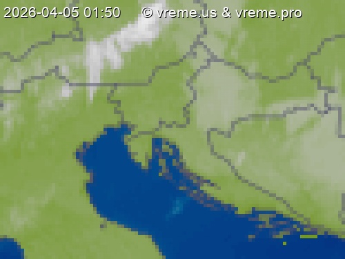 Oblačnost Slovenija