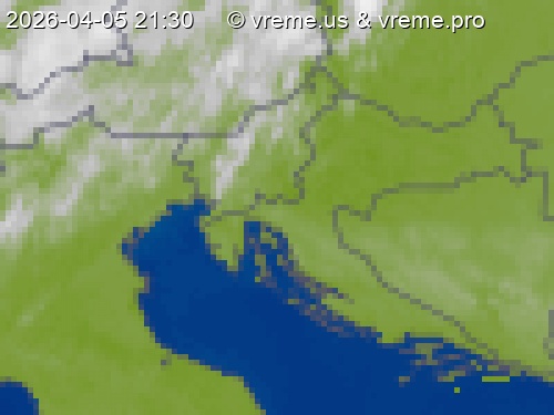 Oblačnost Slovenija