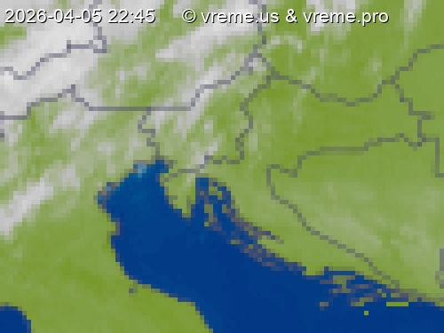 Oblačnost Slovenija