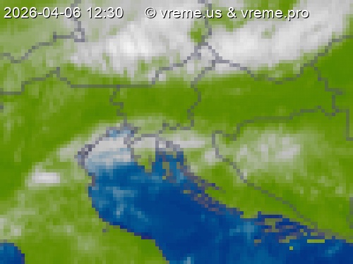 Oblačnost Slovenija