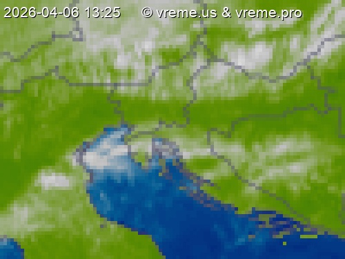 Oblačnost Slovenija