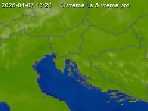 Oblačnost Slovenija