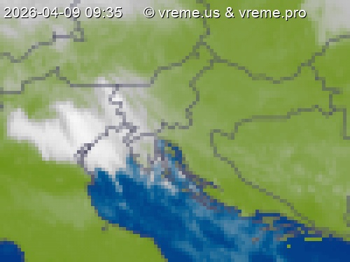 Oblačnost Slovenija