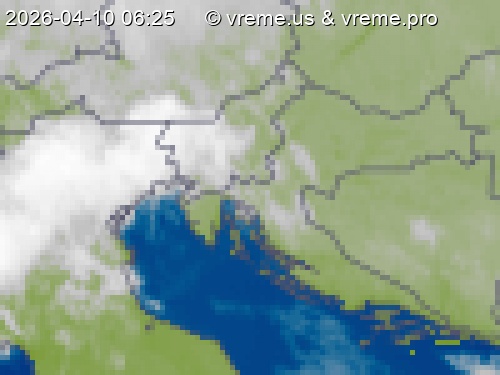 Oblačnost Slovenija