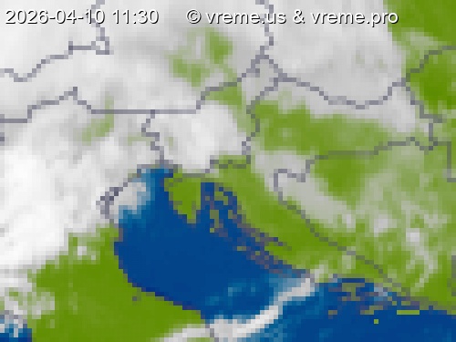 Oblačnost Slovenija