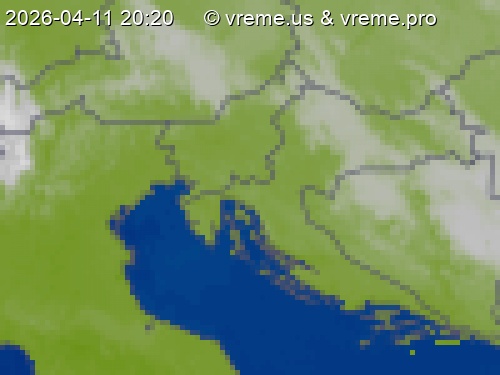 Oblačnost Slovenija