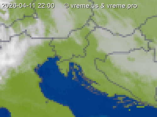 Oblačnost Slovenija