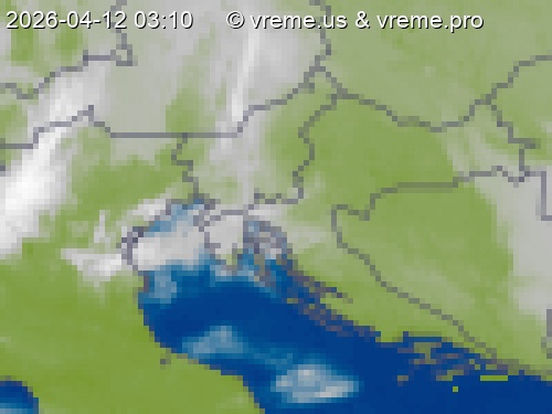 Oblačnost Slovenija