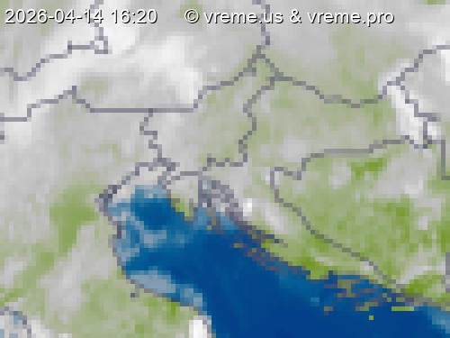 Oblačnost Slovenija