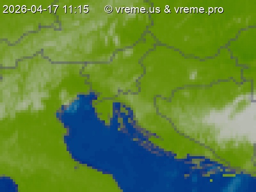 Oblačnost Slovenija