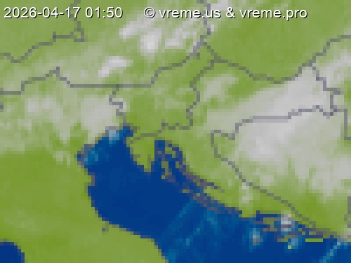 Oblačnost Slovenija