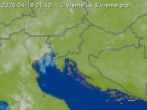 Oblačnost Slovenija