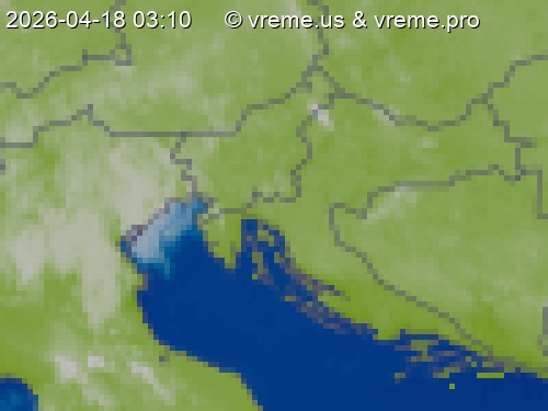 Oblačnost Slovenija