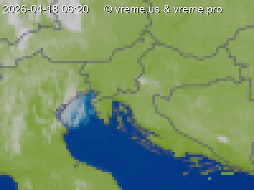 Oblačnost Slovenija