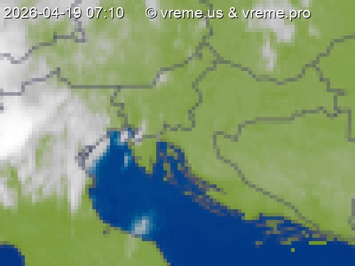 Oblačnost Slovenija