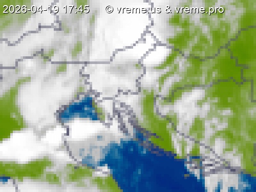 Oblačnost Slovenija