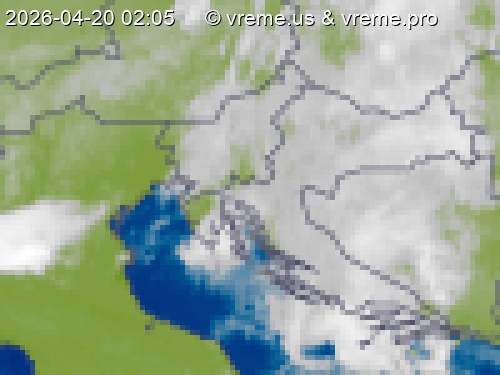 Oblačnost Slovenija