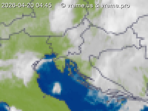 Oblačnost Slovenija