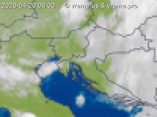 Oblačnost Slovenija